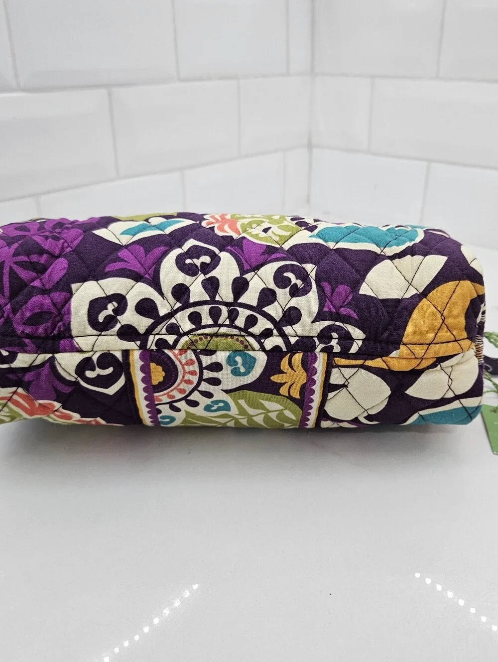 Vera Bradley lining quilted width